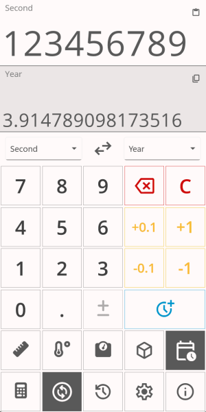 unit-converter-win Calculator craft screenshot showing the unit converter